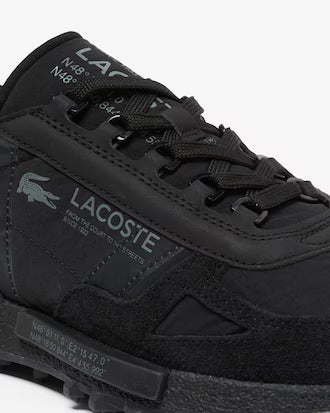 Lacoste Urban Breaker TRX Leather Sneakers – Black