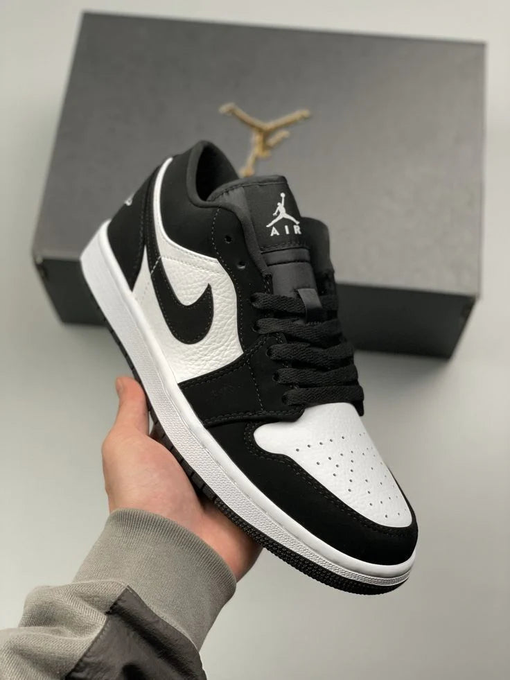 Air Jordan 1 Low “Black & White Suede”