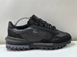 Lacoste Urban Breaker TRX Leather Sneakers – Black