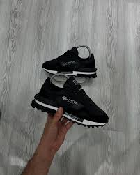 Lacoste Urban Breaker TRX Leather Sneakers – Black