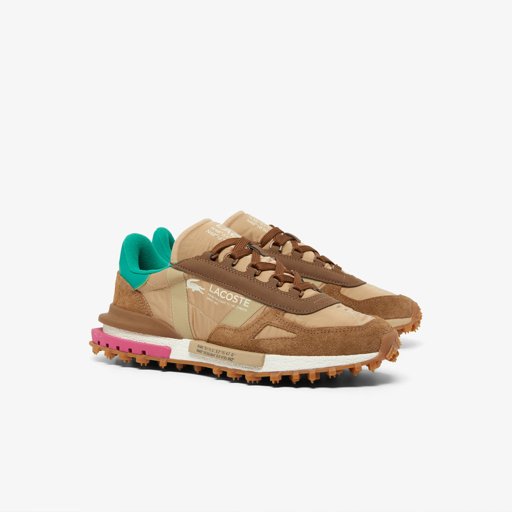 Lacoste Urban Street Trail Sneaker – Brown/Green Multi